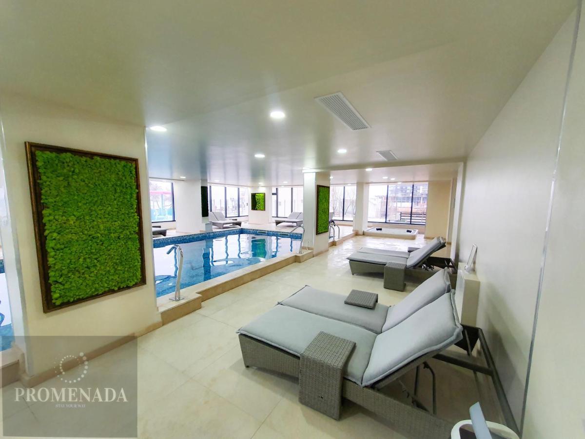 Melisea Aparthotel Pool & Spa Mamaia Nord Navodari Ngoại thất bức ảnh