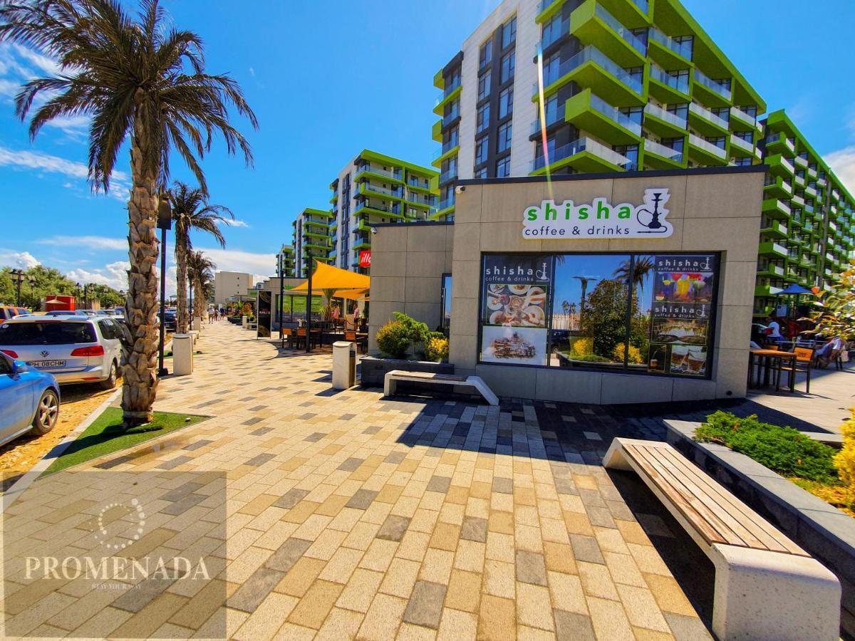 Melisea Aparthotel Pool & Spa Mamaia Nord Navodari Ngoại thất bức ảnh