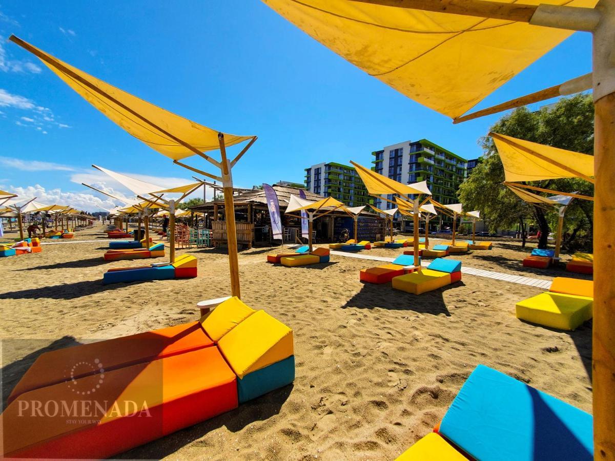Melisea Aparthotel Pool & Spa Mamaia Nord Navodari Ngoại thất bức ảnh
