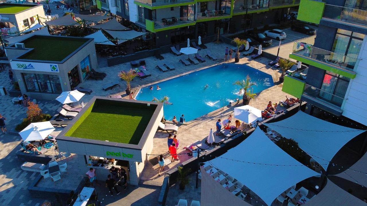 Melisea Aparthotel Pool & Spa Mamaia Nord Navodari Ngoại thất bức ảnh