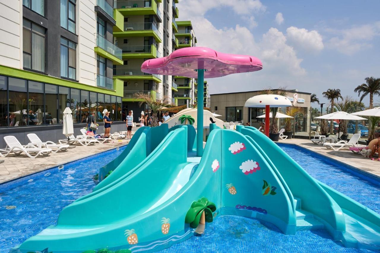 Melisea Aparthotel Pool & Spa Mamaia Nord Navodari Ngoại thất bức ảnh