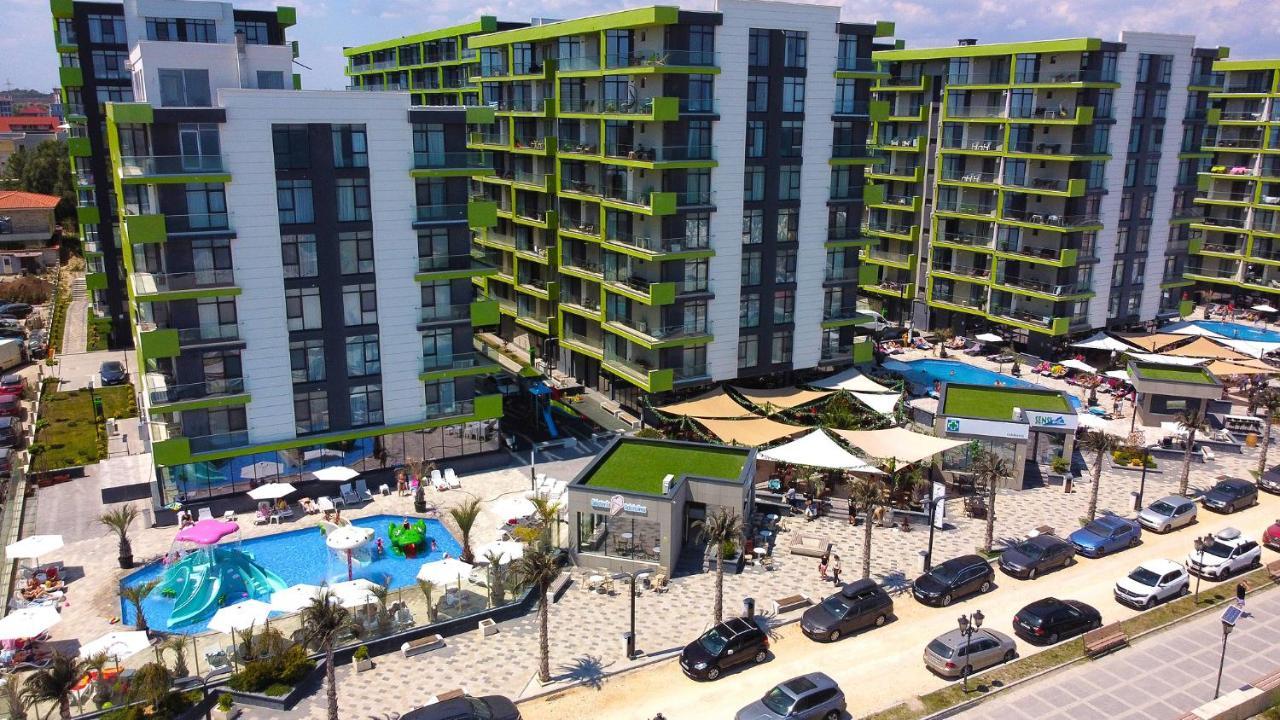 Melisea Aparthotel Pool & Spa Mamaia Nord Navodari Ngoại thất bức ảnh